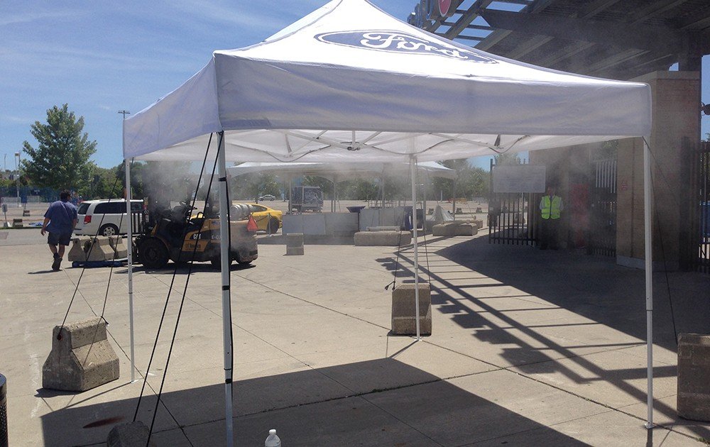 Tent and Trailer Misting ford misting tent 1000x630